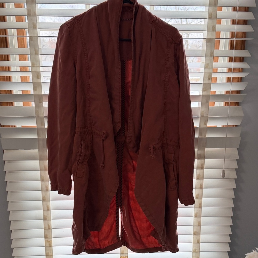 Max Jeans Terracotta Trench Coat